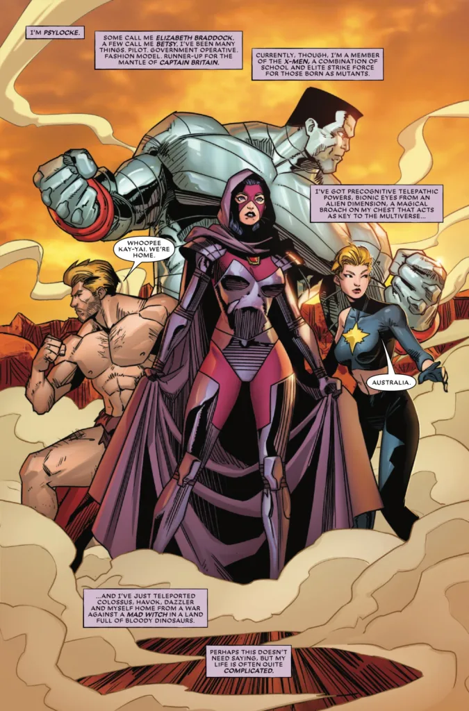 Psylocke: Ninja #1 page 3