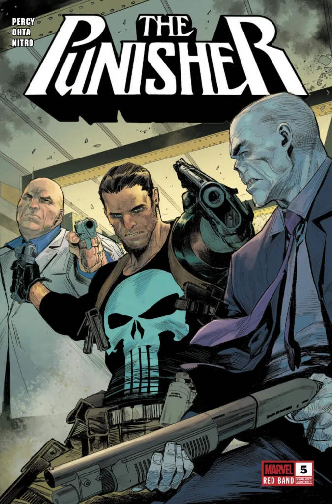 The Punisher: Red Band #5 cover