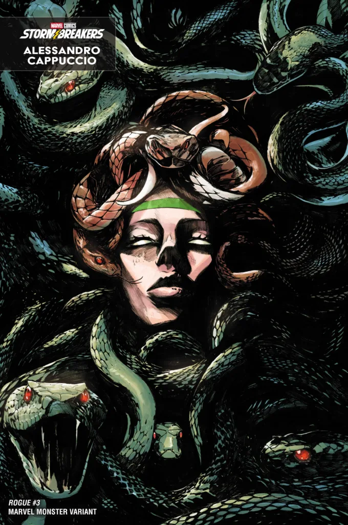 ROGUE #3 MARVEL MONSTER VARIANT COVER BY ALESSANDRO CAPPUCCIO – 75960621444000321