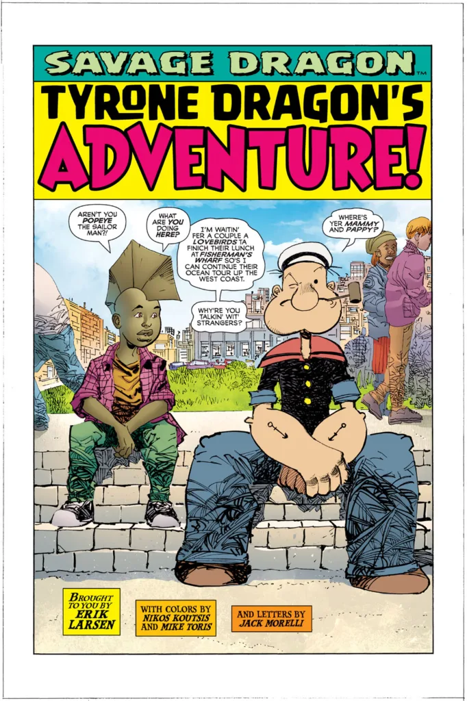 Savage Dragon #278 page 1