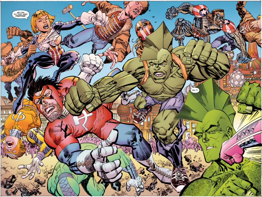 Savage Dragon #278 page 2 and 3
