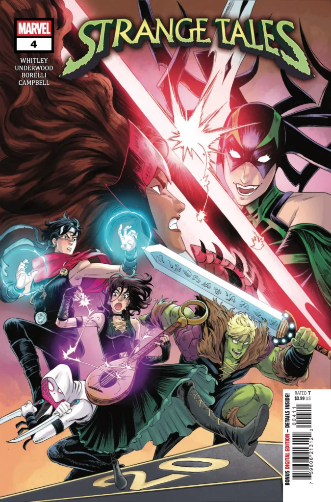 Strange Tales #4 cover