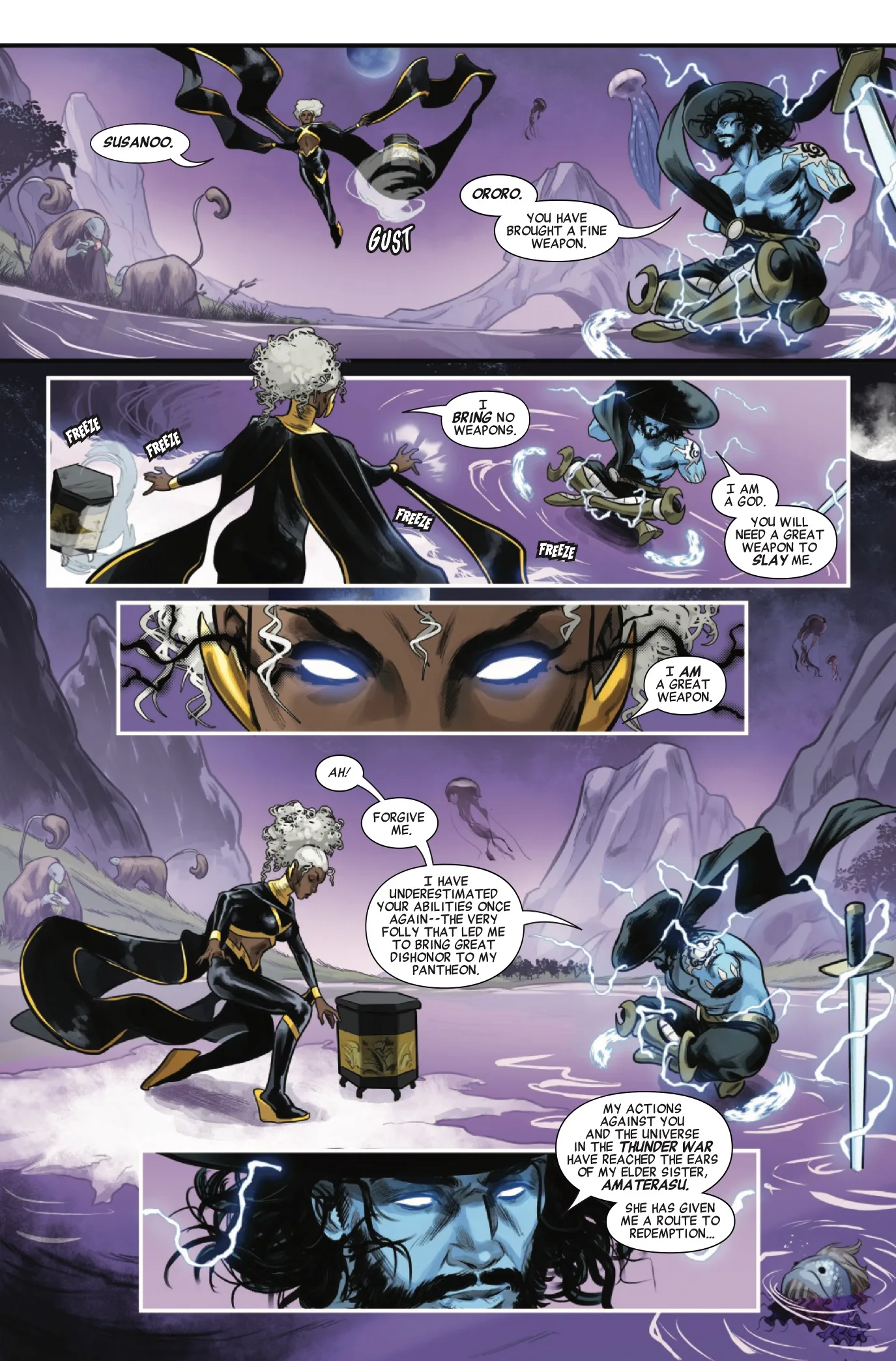 Storm Earth's Mightiest Mutant #1 page 6