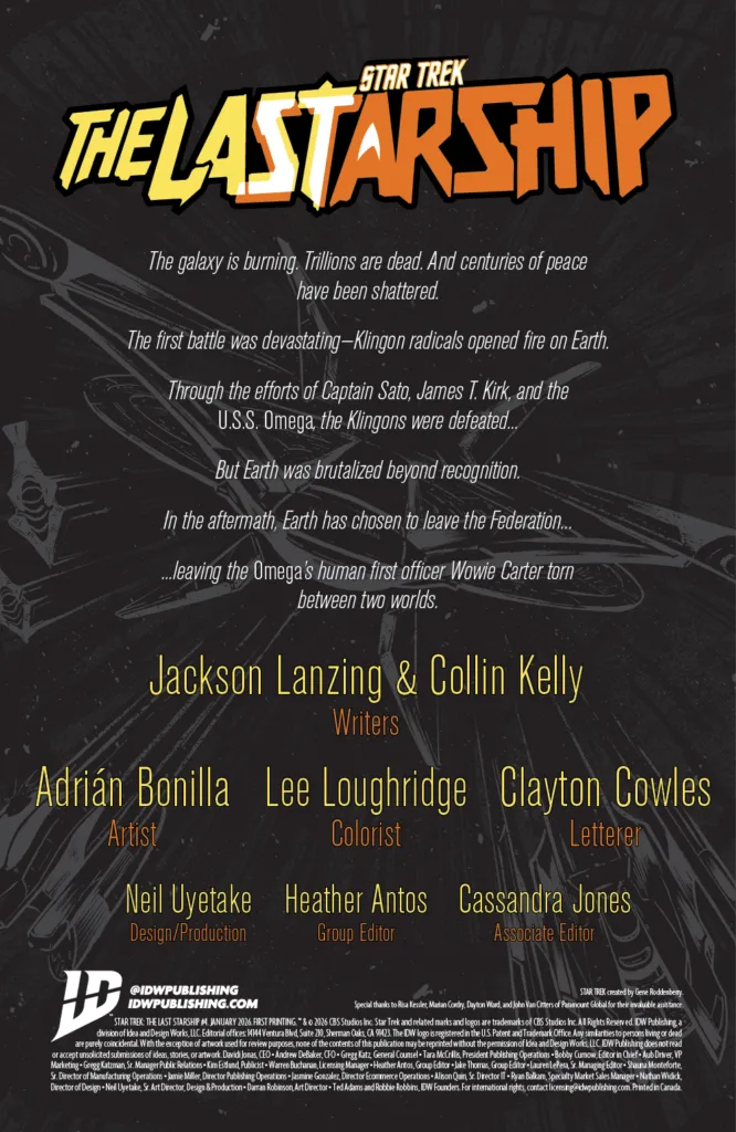 Star Trek: The Last Starship #4 page 2