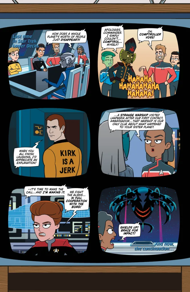 Star Trek: Lower Decks #15 page 1