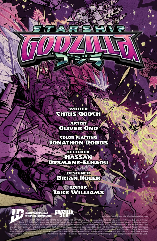 Starship Godzilla #4 page 2