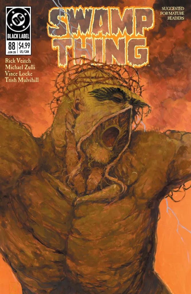 Swamp Thing 1989 #1 cover variant