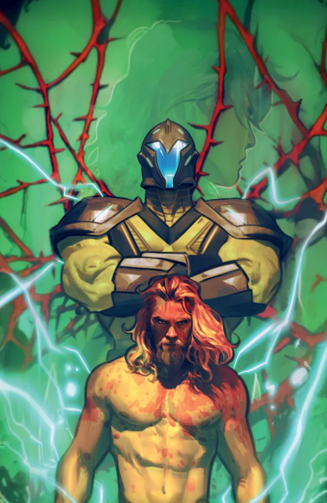 The X-O Manowar #5 - The God Hunt #1 cover
