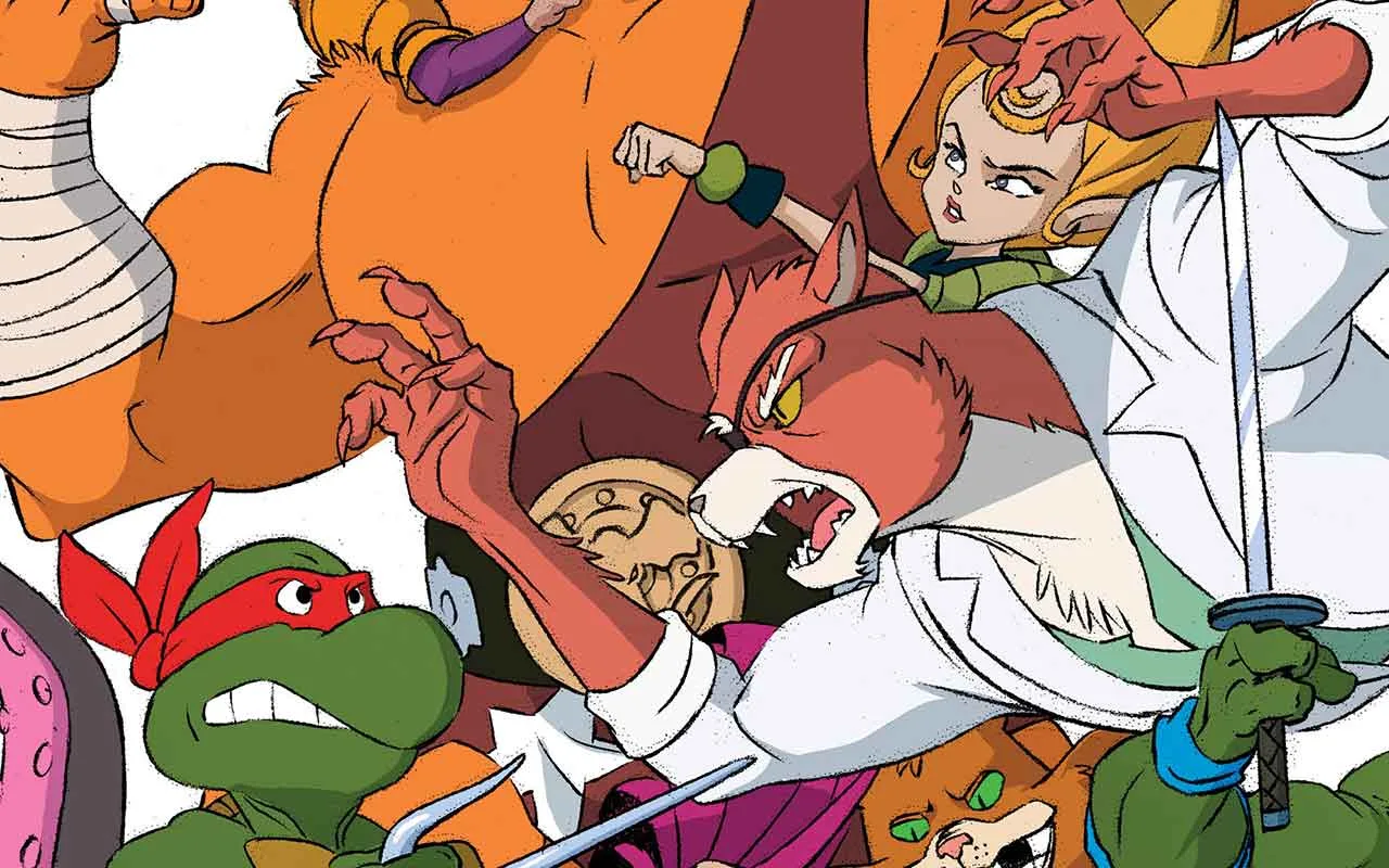 Teenage Mutant Ninja Turtles: Saturday Morning Adventures #33 crop