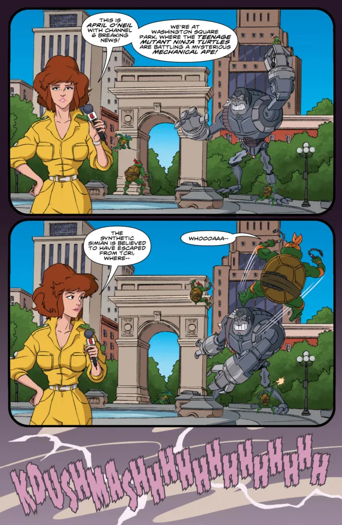 Teenage Mutant Ninja Turtles: Saturday Morning Adventures #33 page 1