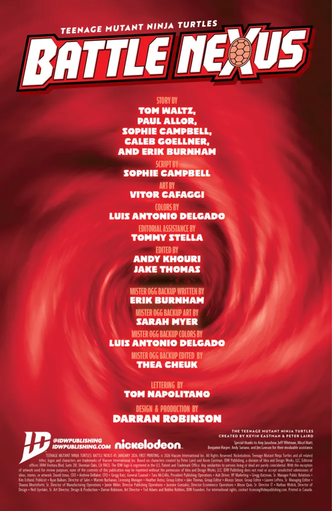 TMNT Battle Nexus #3 page 2