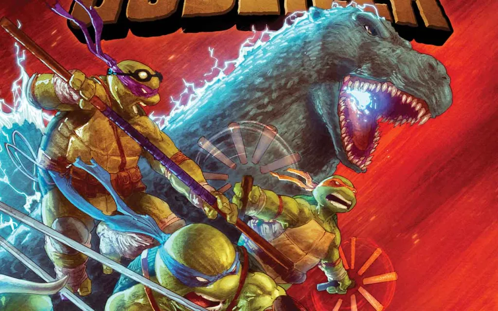 Teenage Mutant Ninja Turtles x Godzilla #3 crop