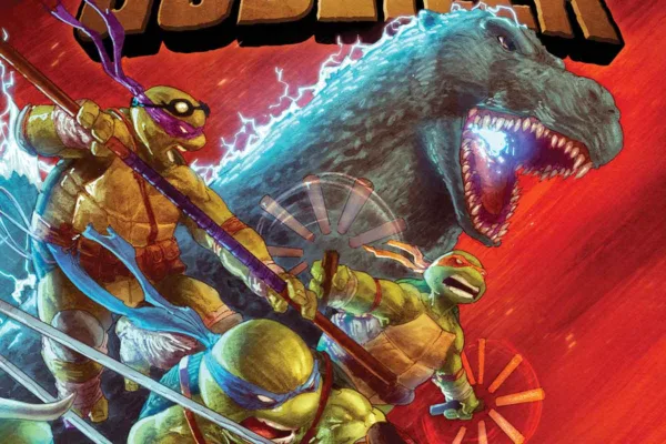Teenage Mutant Ninja Turtles x Godzilla #3 crop