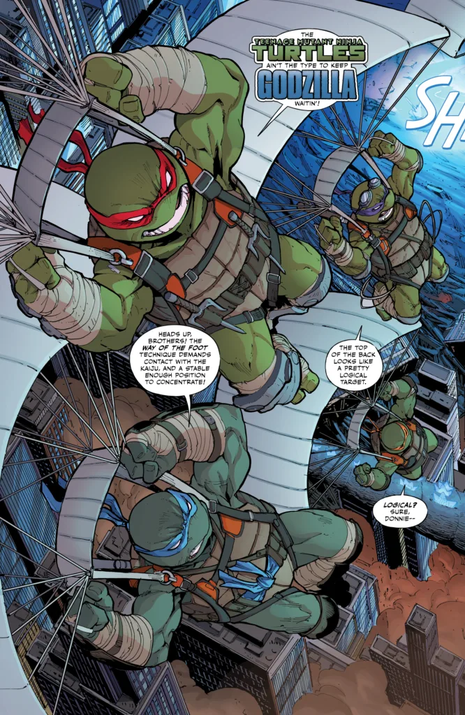 Teenage Mutant Ninja Turtles x Godzilla #3 page 4