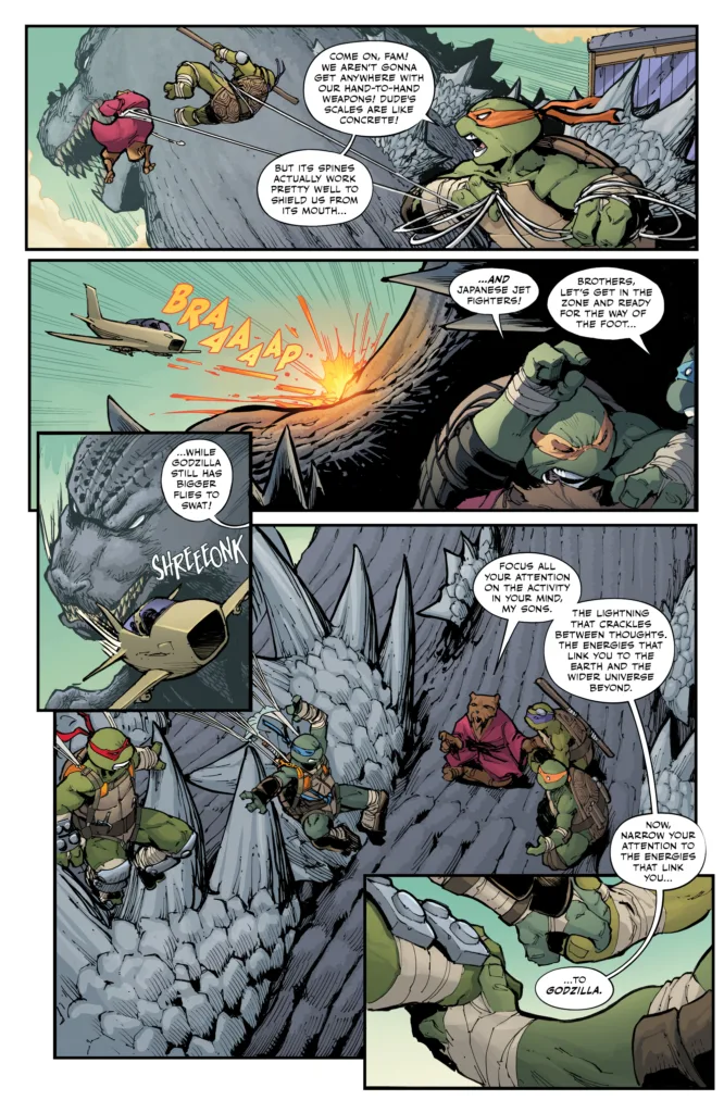 Teenage Mutant Ninja Turtles x Godzilla #3 page 7