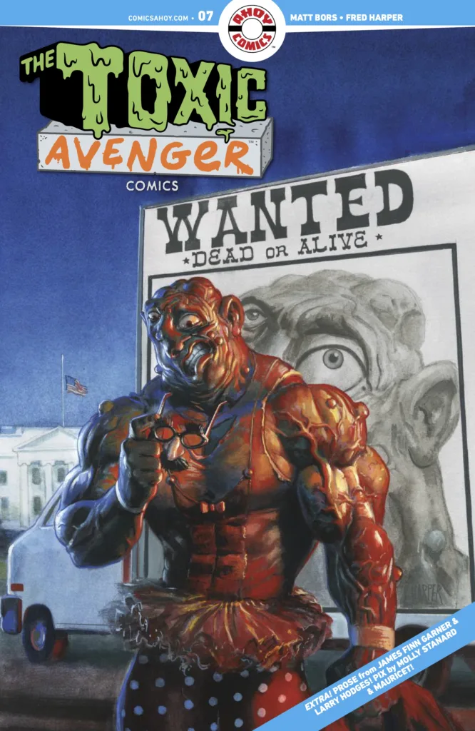 The Toxic Avenger Comics #7 cover