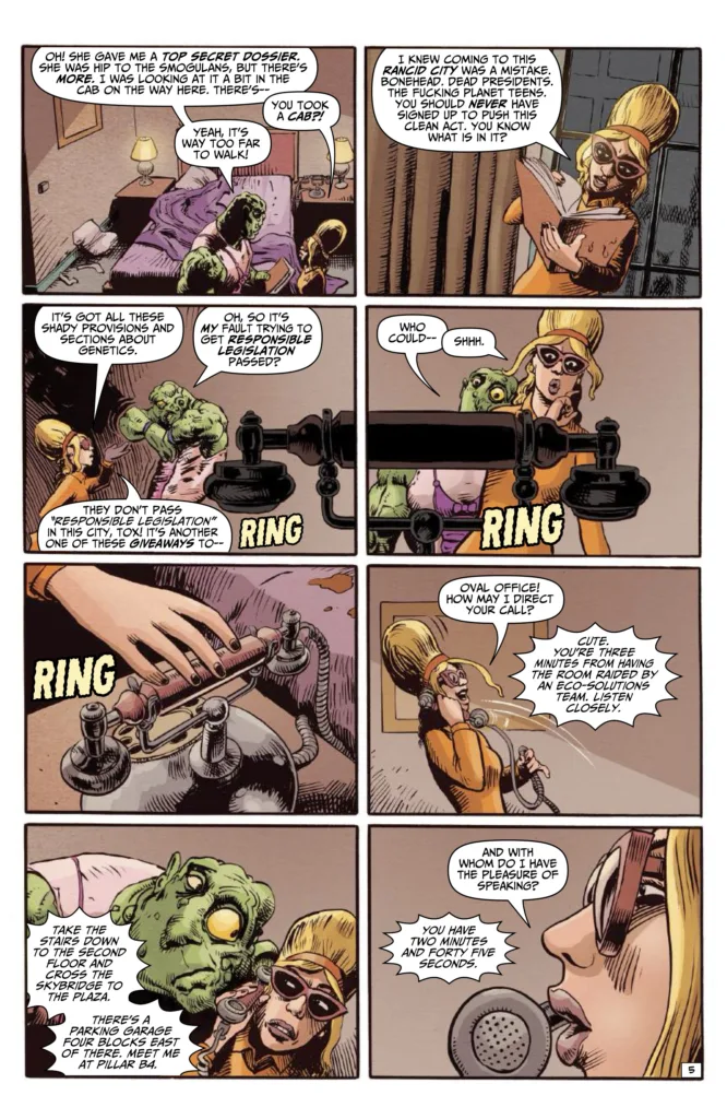 The Toxic Avenger Comics #7 page 5
