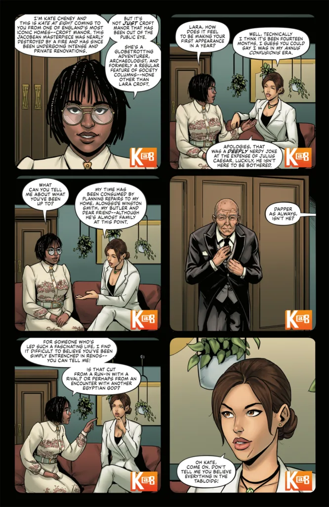 Tomb Raider: Sacred Artifacts #1 page 1