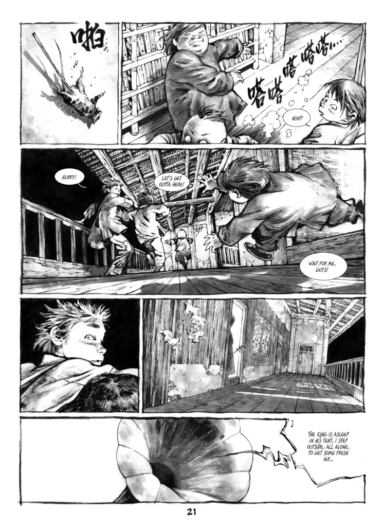 Twin Lotuses page 21