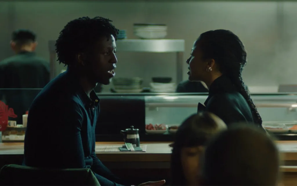 Toheeb Jimoh and Myha'la on Industry Season 4 Episode 3