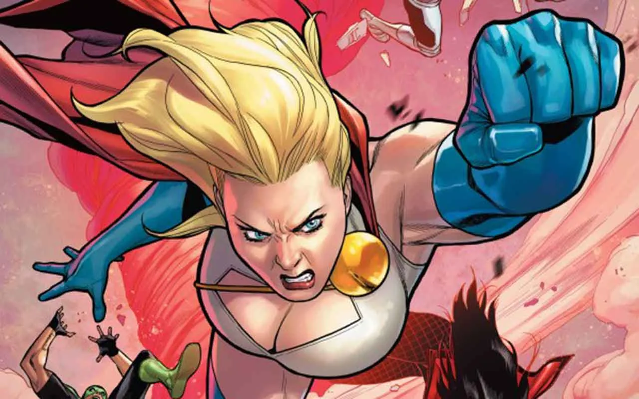 Justice League Red #6 crop