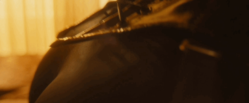 leather butt the beauty