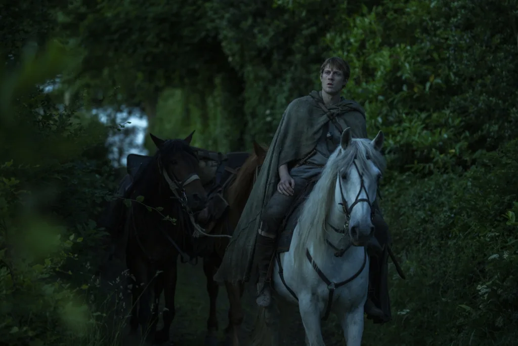Peter Claffey as Duncan on A Knight of the Seven Kingdoms Episode 1