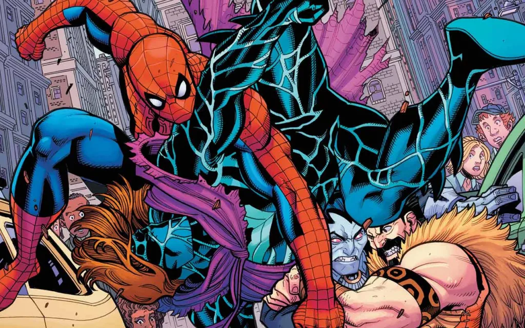 Spider-Man 94 #5 crop