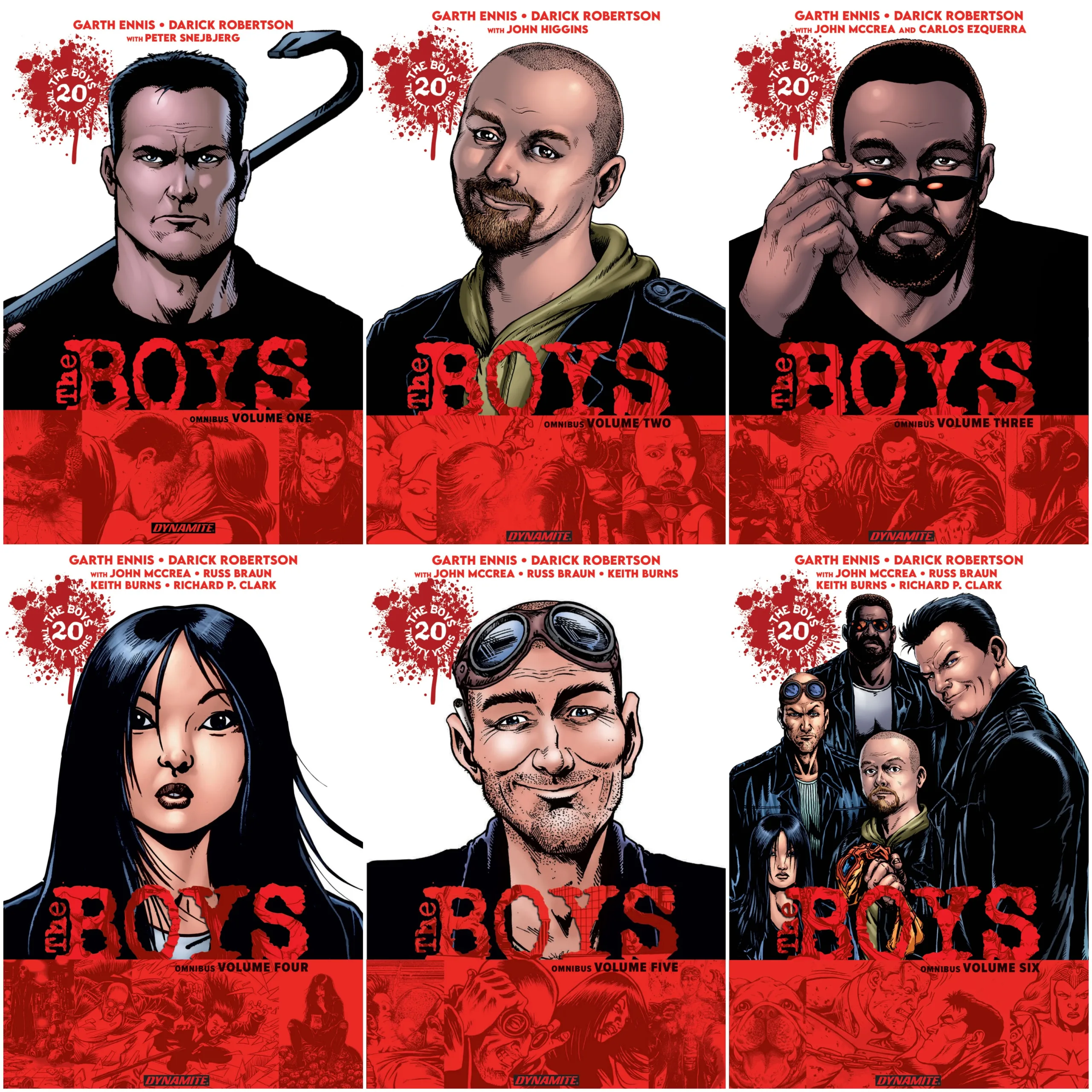 The Boys 20th anniversary editions