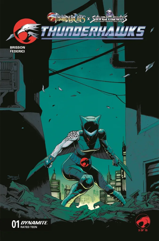 ThunderCats x SilverHawks cover