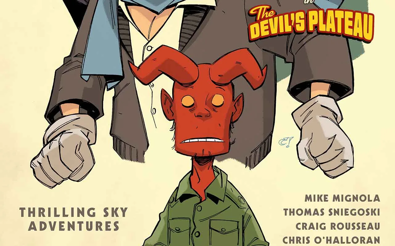 Young Hellboy: Thrilling Sky Adventures #1 crop