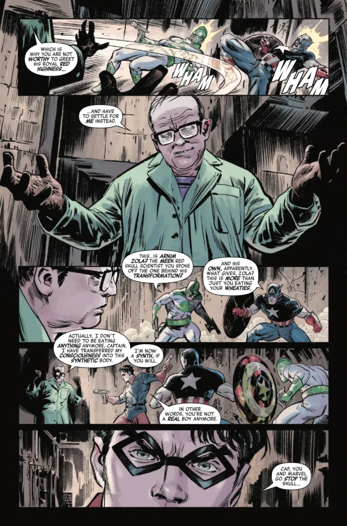 Alien vs. Captain America #4 page 3