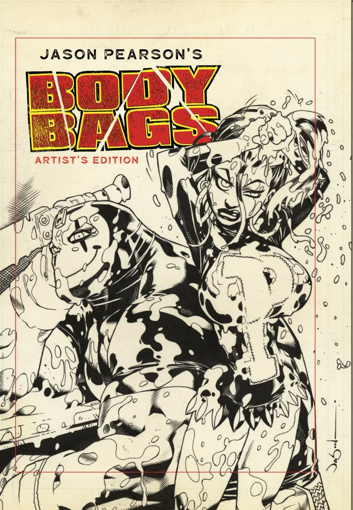 Jason Pearson’s Body Bags Artist’s Edition cover