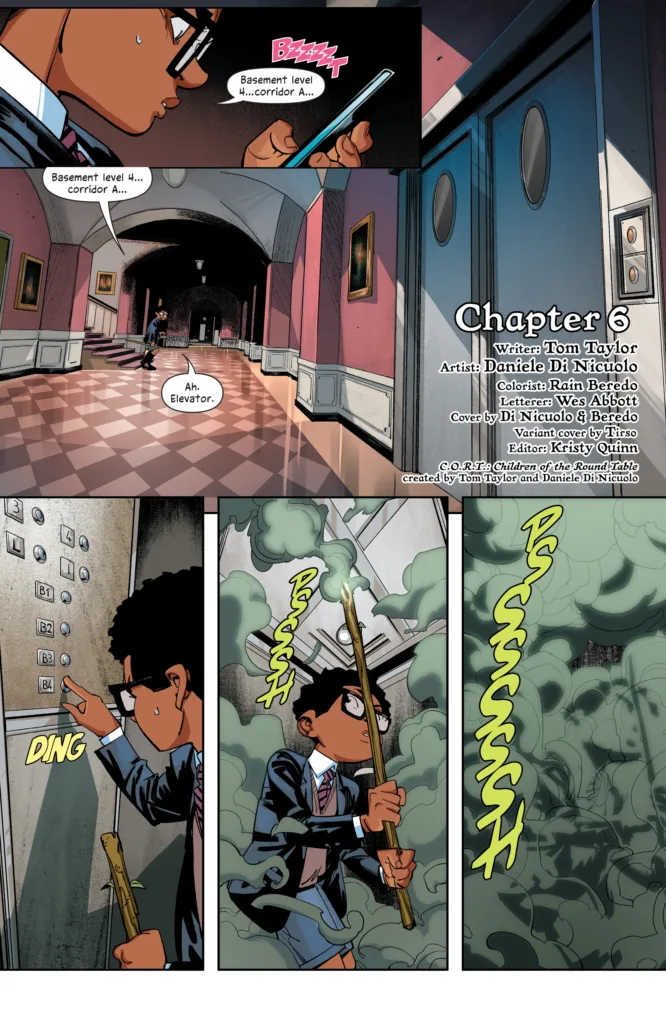 C.O.R.T. Children of the Round Table #6 page 5