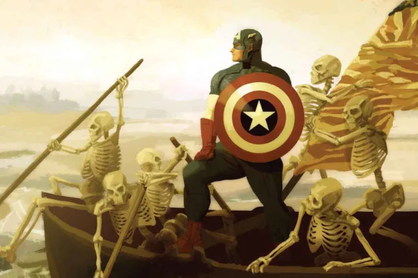 CAPTAIN AMERICA #11 cover crop