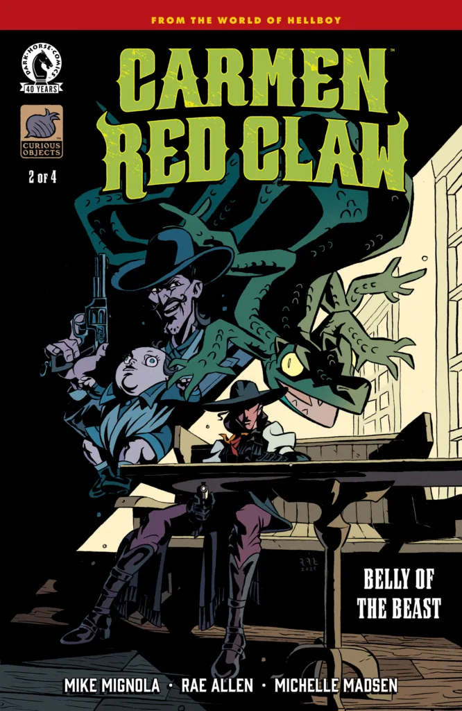 Carmen Red Claw: Belly of the Beast #2 cover