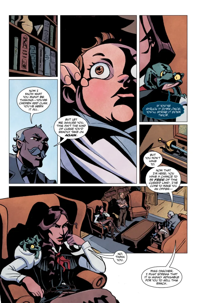 Carmen Red Claw: Belly of the Beast #2 page 1