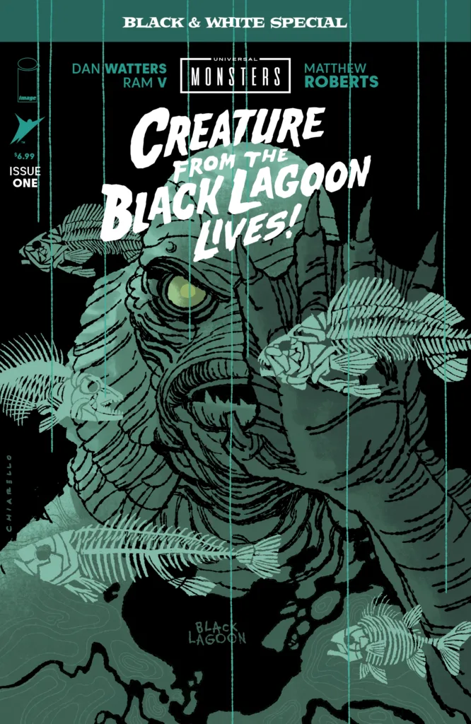 Universal Monsters: Creature From the Black Lagoon Lives! Black & White Special #1