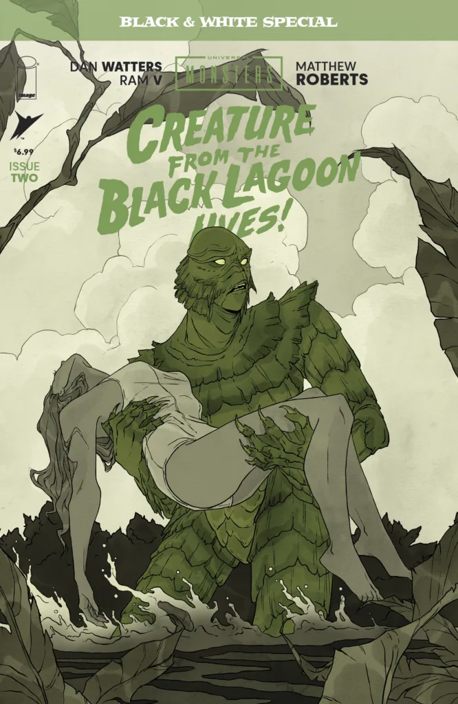 Universal Monsters: Creature From the Black Lagoon Lives! Black & White Special #2