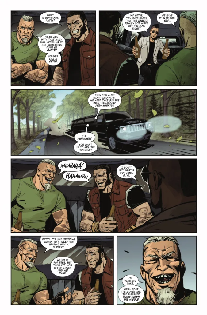 Daredevil Punisher The Devil's Trigger #4 page 6