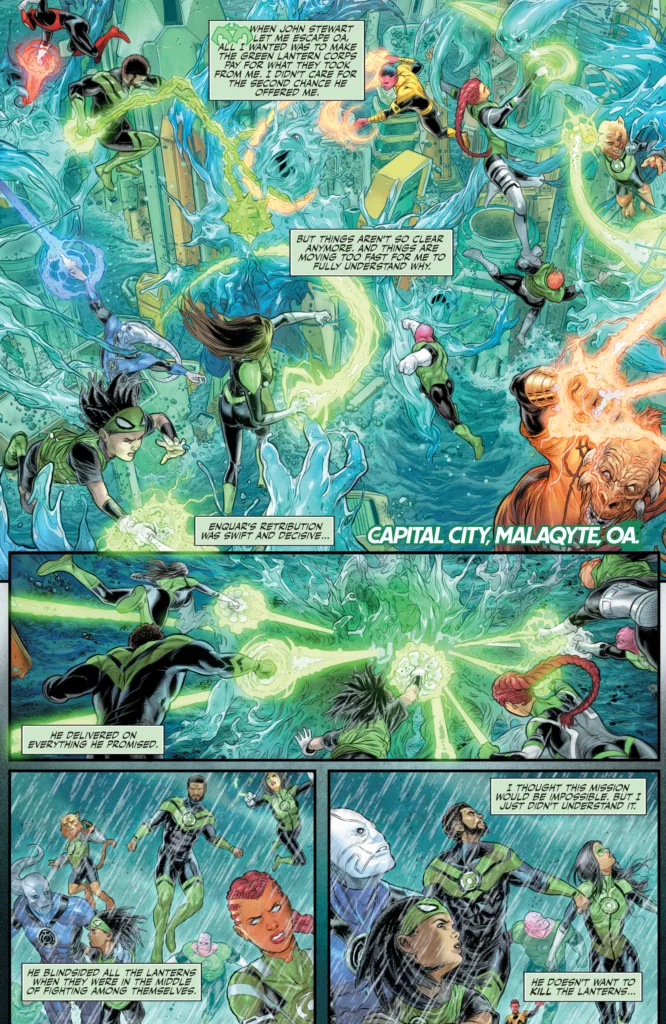 Green Lantern Corps #13 page 2
