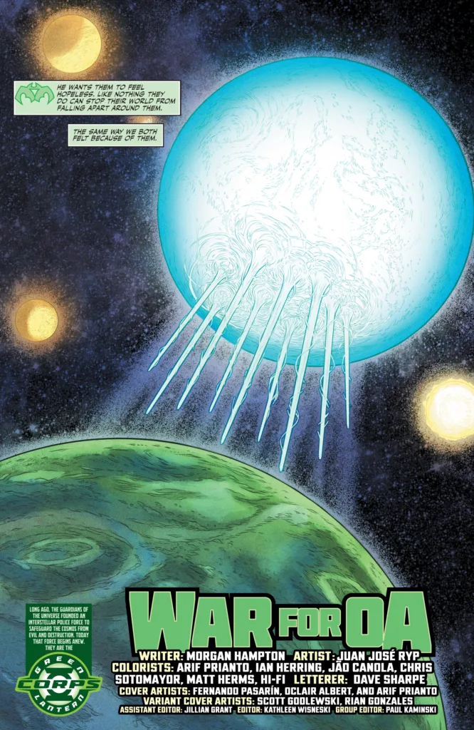Green Lantern Corps #13 page 3