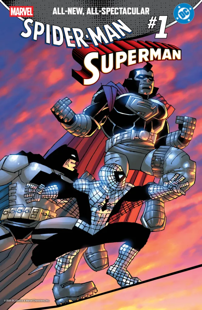 MARVEL/DC: SPIDER-MAN/SUPERMAN #1 cover