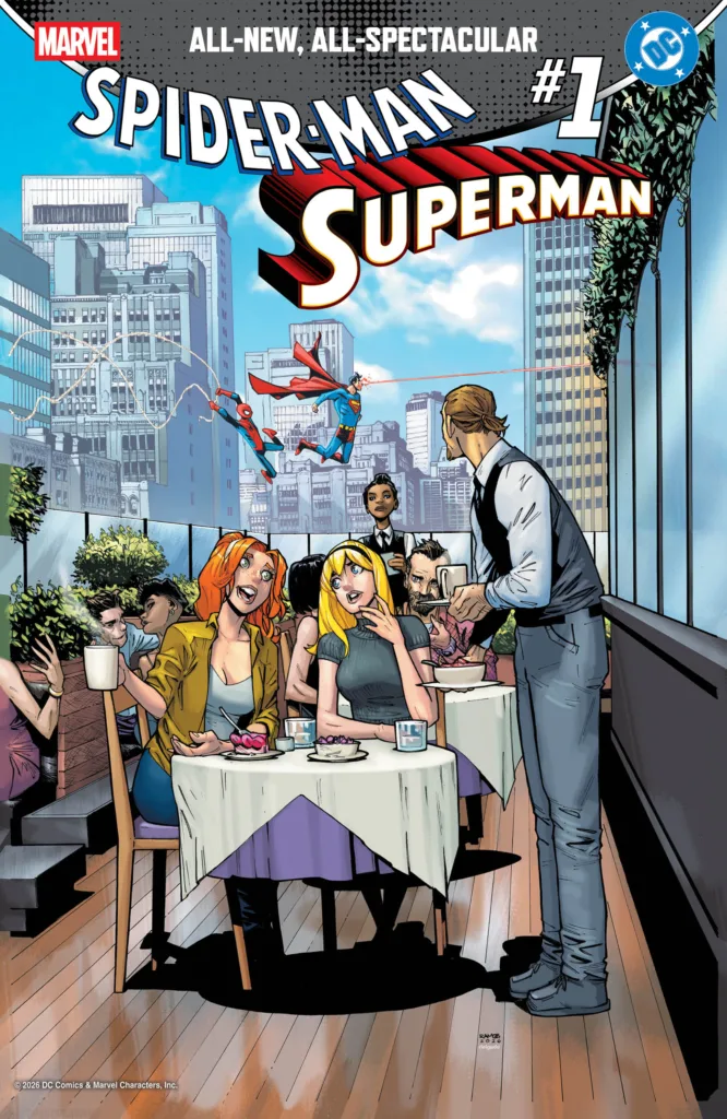 MARVEL/DC: SPIDER-MAN/SUPERMAN #1 cover