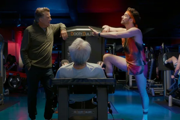 ted mcginley, harrison ford and michael urie on shrinking