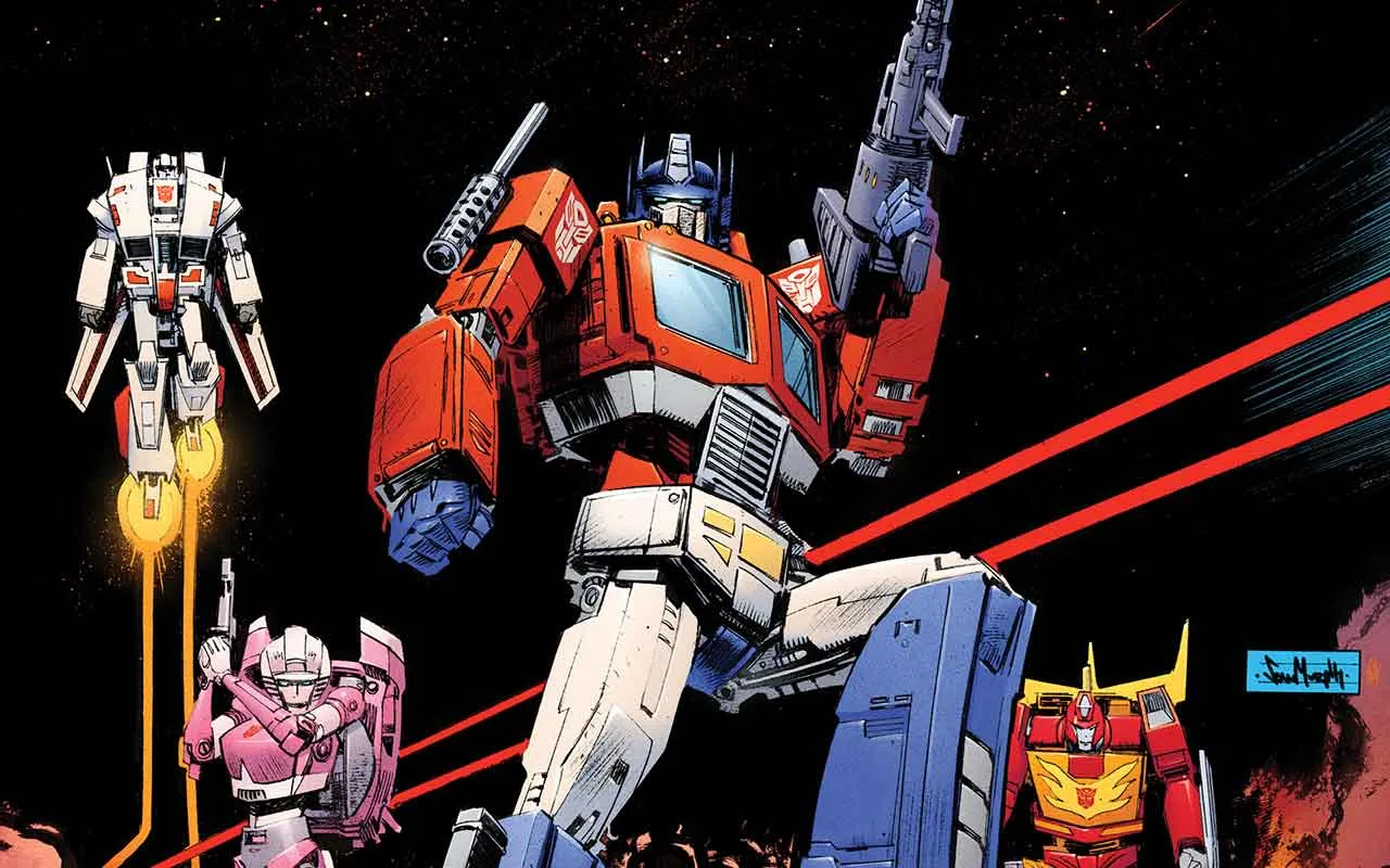 THE TRANSFORMERS: THE MOVIE Deluxe Edition Cover by Sean Murphy crop