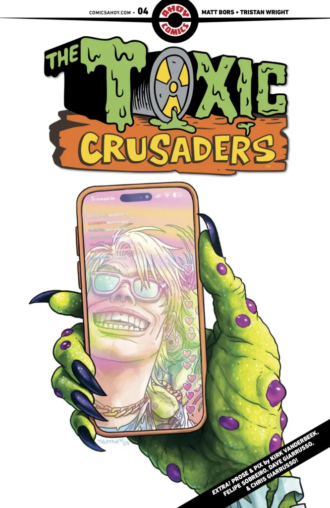 Toxic Crusaders #4 cover