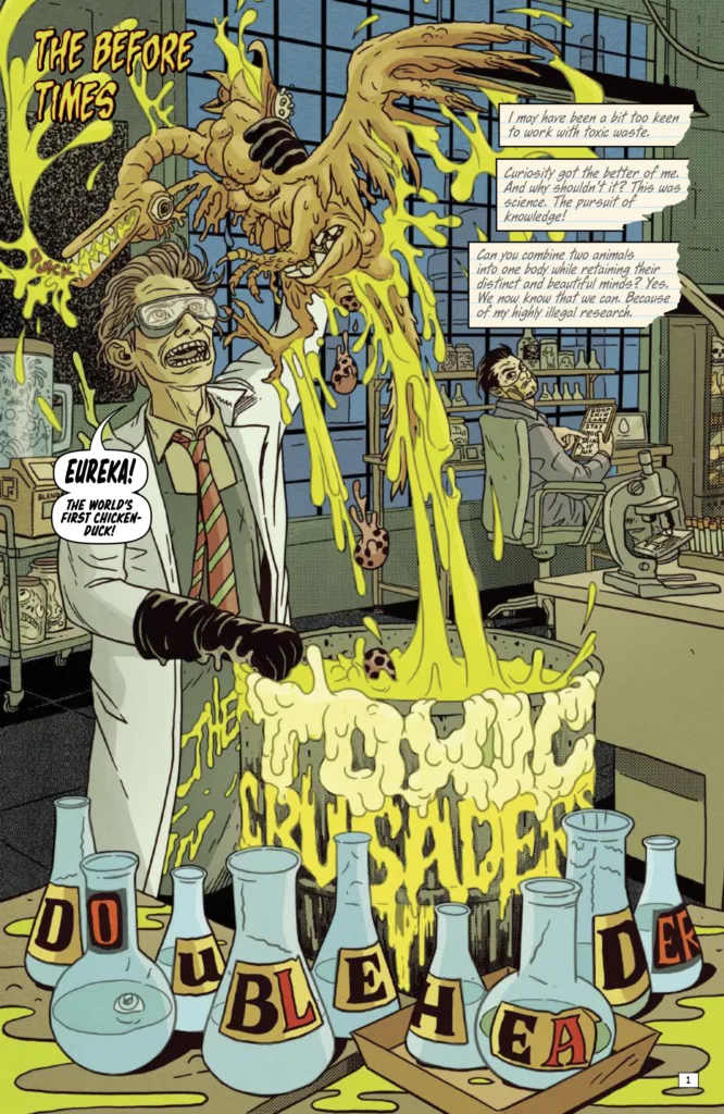 Toxic Crusaders #4 page 1