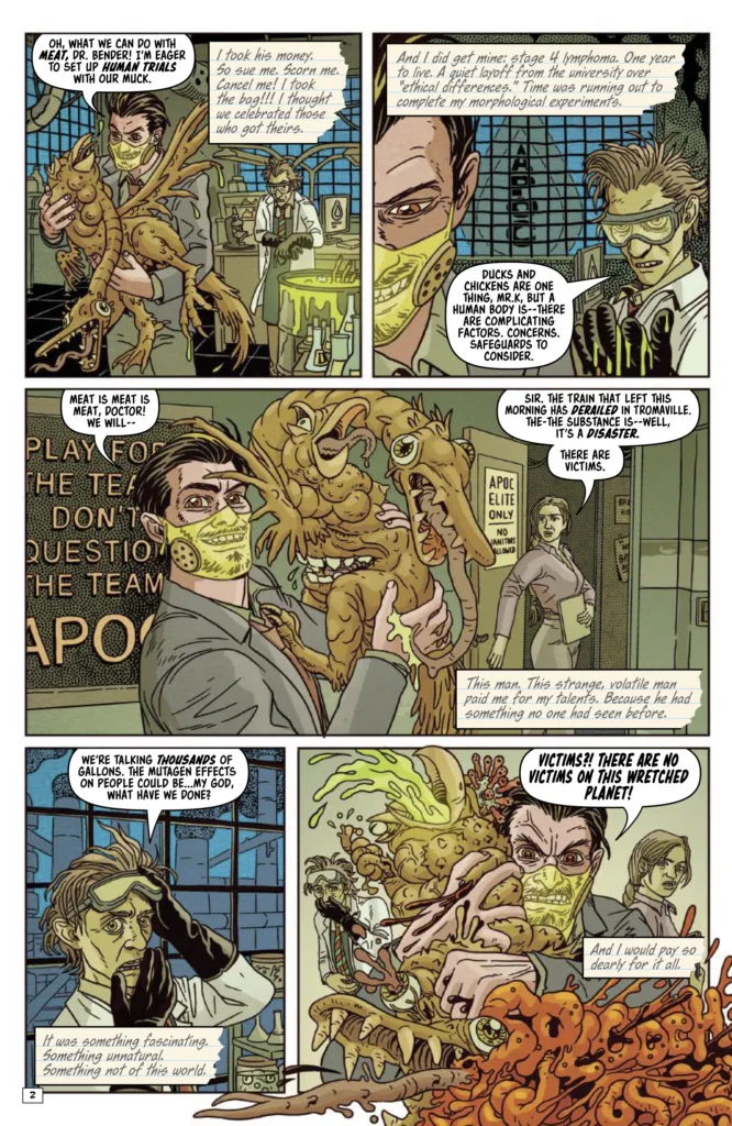 Toxic Crusaders #4 page 2