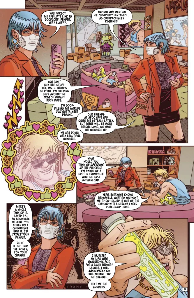 Toxic Crusaders #4 page 5